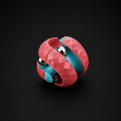 FidgetLab Orbit Ball – Kinetyczna Kula Antystresowa EDC Premium