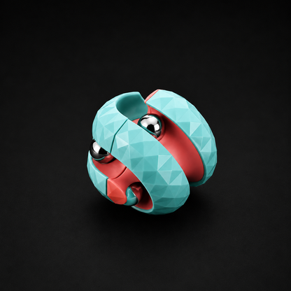 FidgetLab Orbit Ball – Kinetyczna Kula Antystresowa EDC Premium